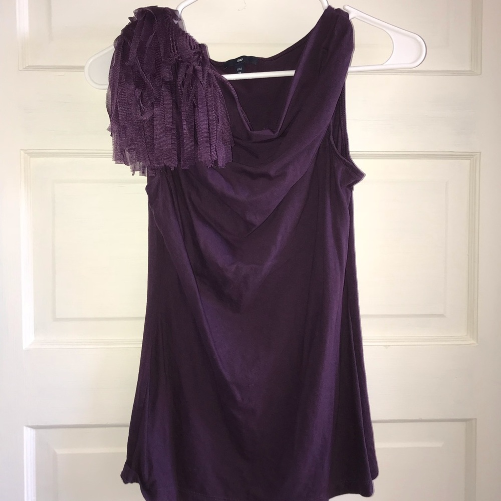 Violet Sleeveless Top